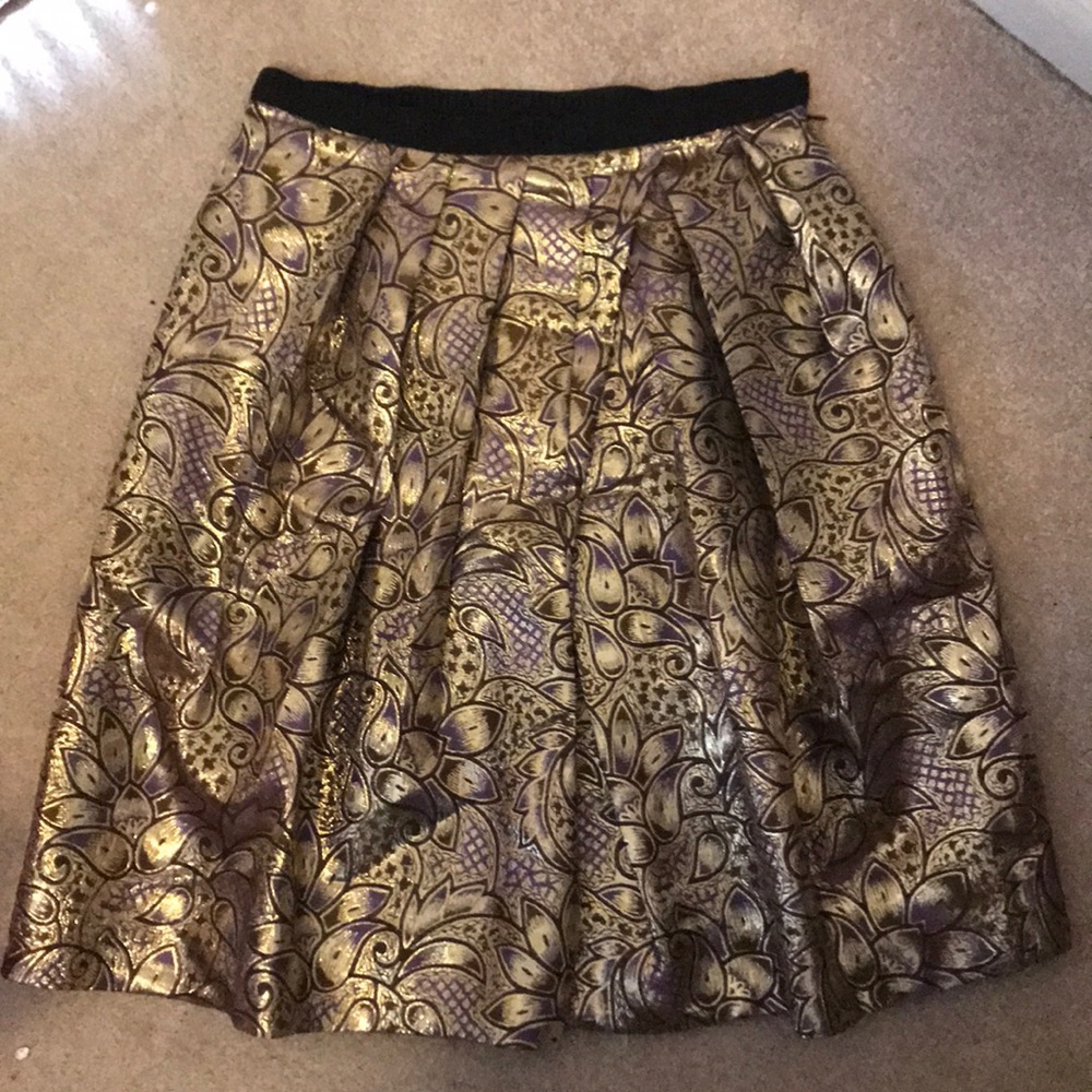 Marni x H&M Gold Skirt